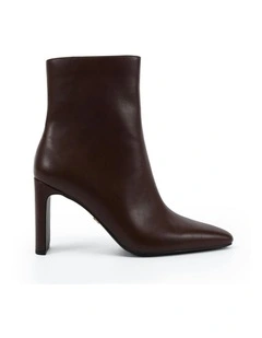 Korina Ankle Boots in Milk Chocolate