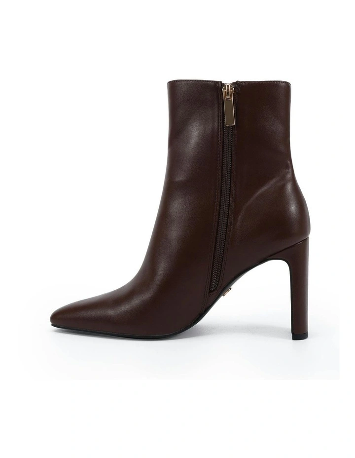 Korina Ankle Boots in Milk Chocolate image 6