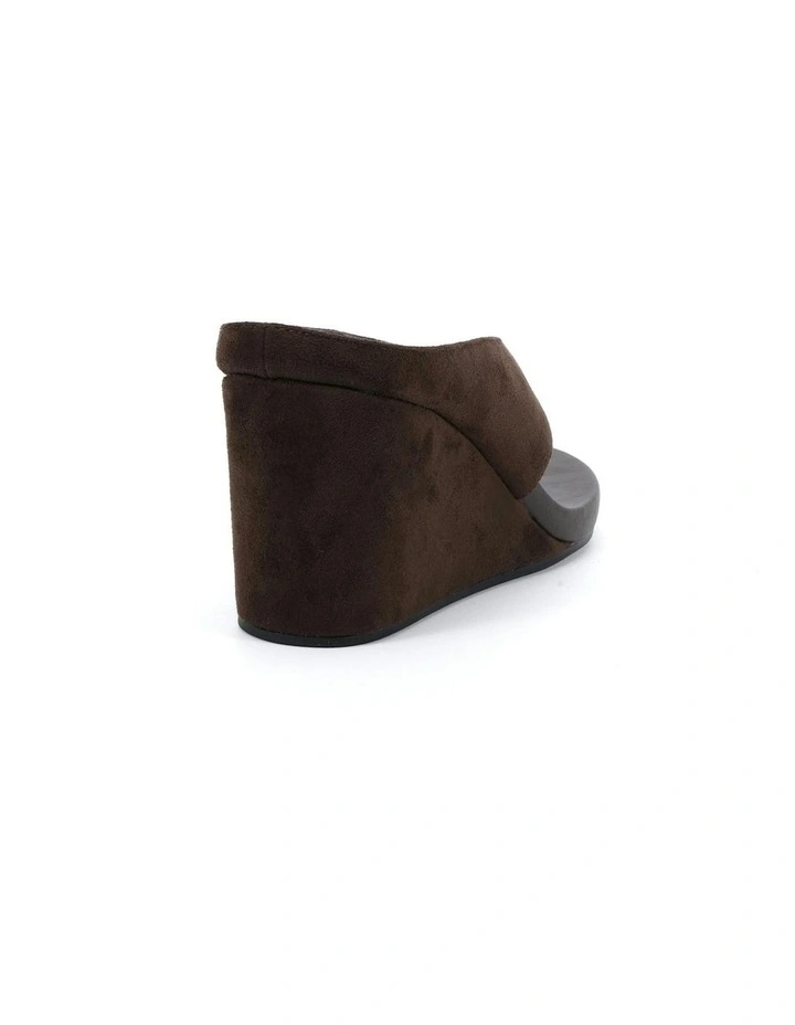 Yoasobi Sandals in Espresso Suede image 3