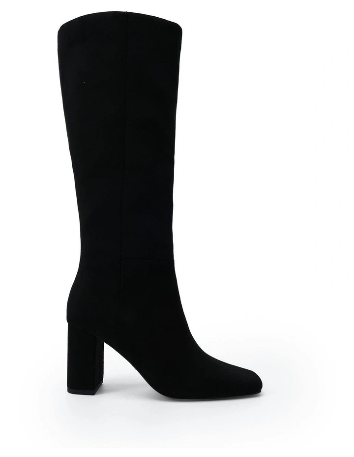 Kaiser Boots in Black Suede image 1