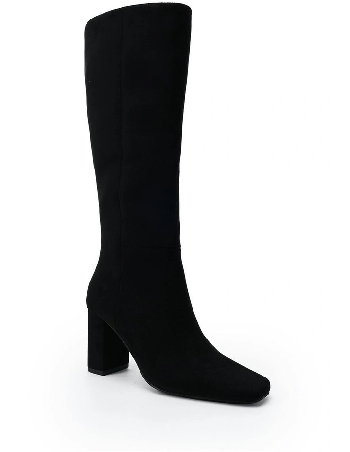Kaiser Boots in Black Suede image 2