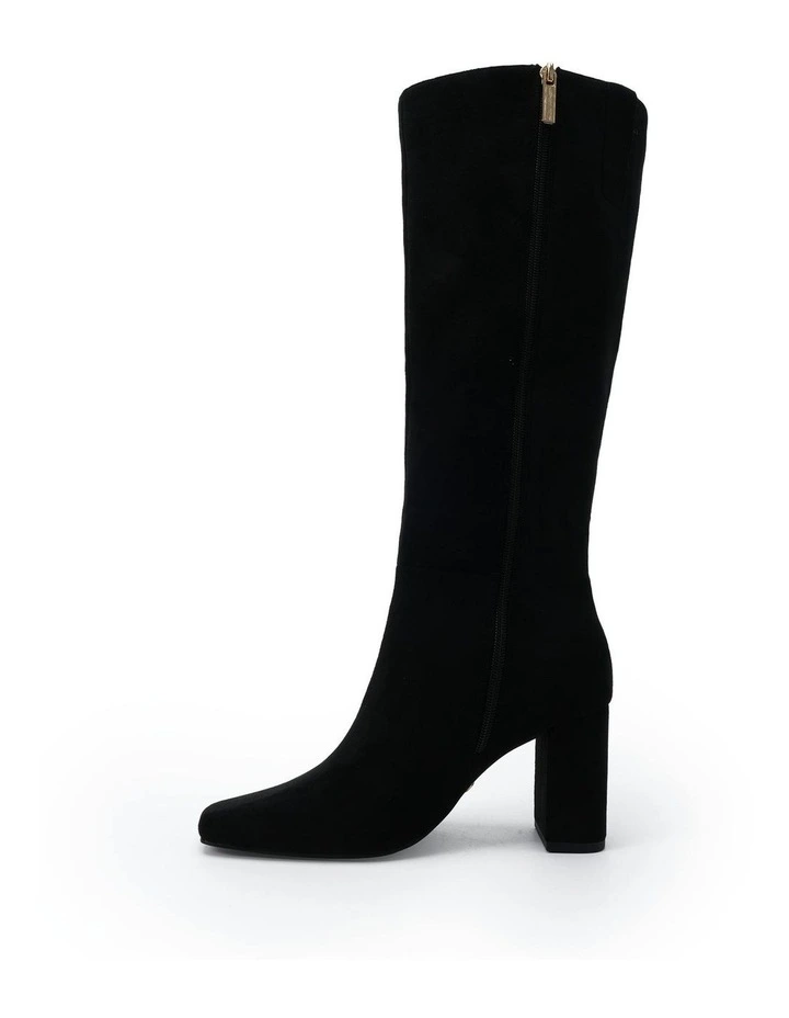 Kaiser Boots in Black Suede image 6