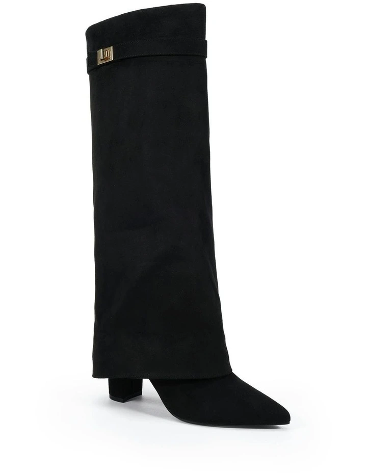Osher Boots in Black Suede image 2