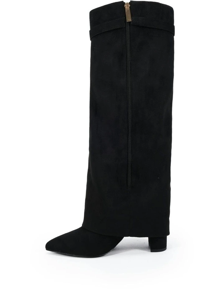 Osher Boots in Black Suede image 6