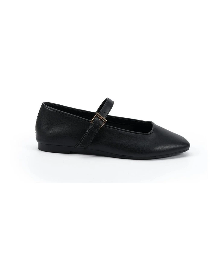 Calmly Ballet Flats in Black image 1