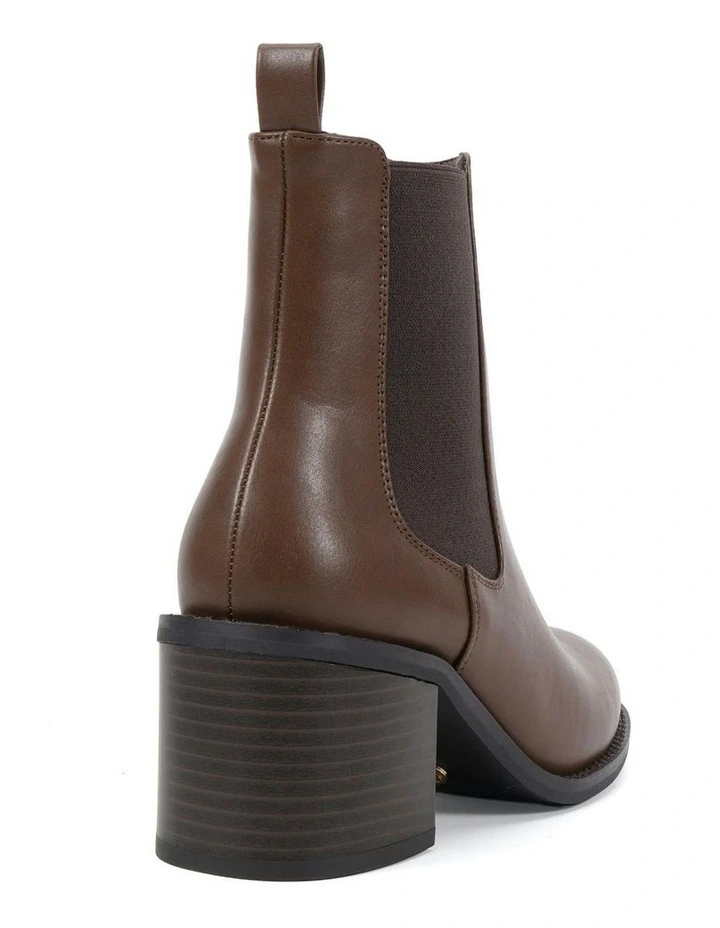 Diffuse Ankle Boots in Brown image 3