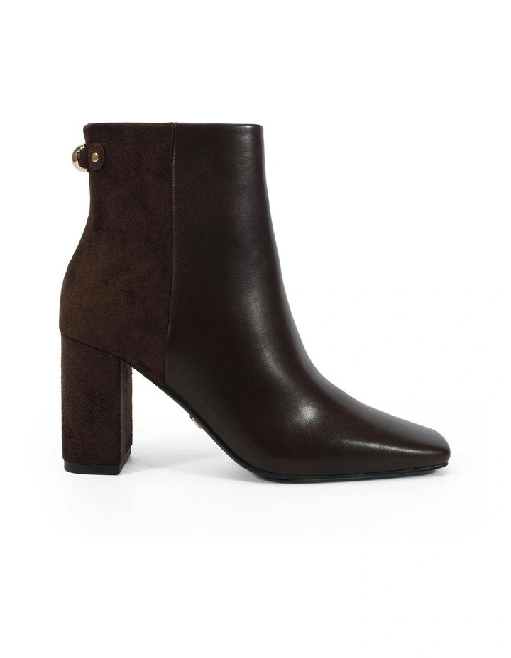 Kali Ankle Boots in Espresso image 1