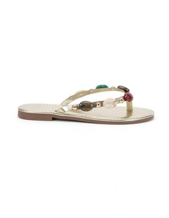 Seem Sandals in Gold