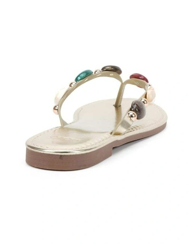 Seem Sandals in Gold image 3