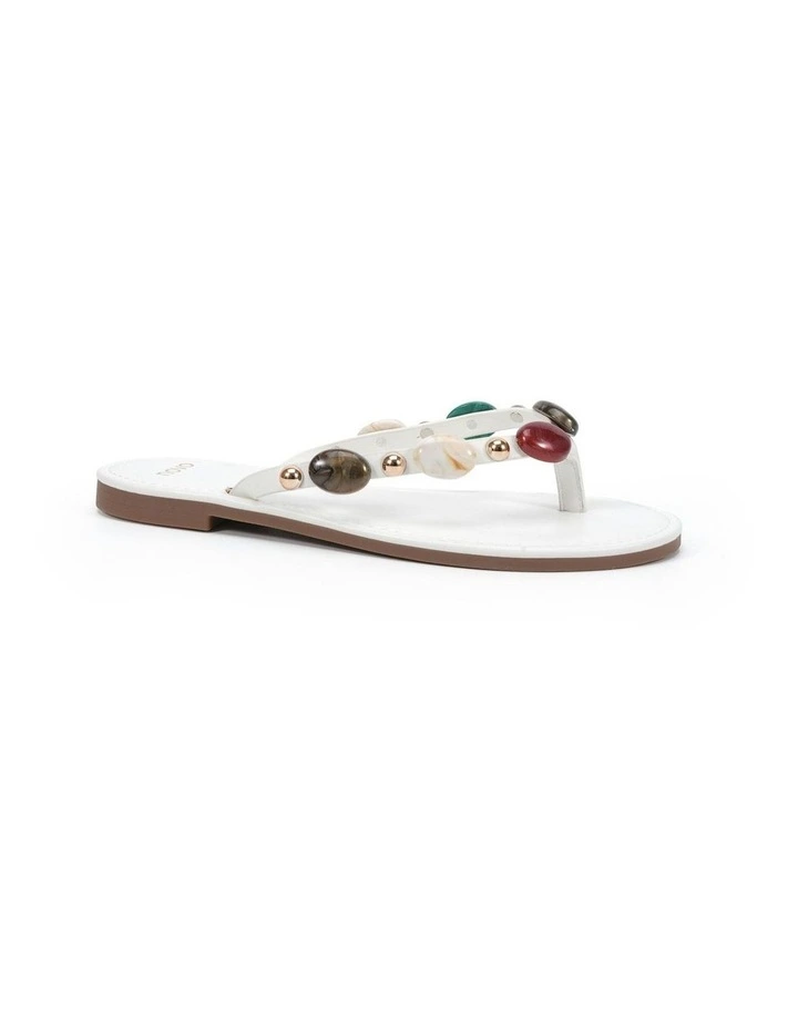 Seem Sandals in White image 2