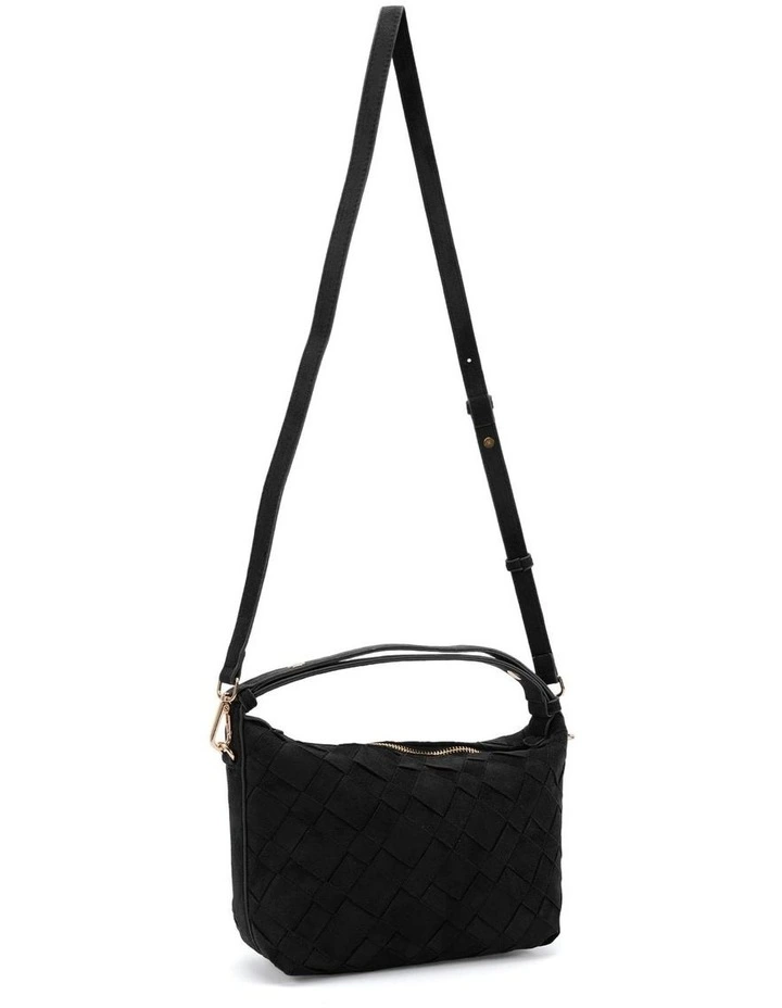 Apo Bag in Black Suede image 2