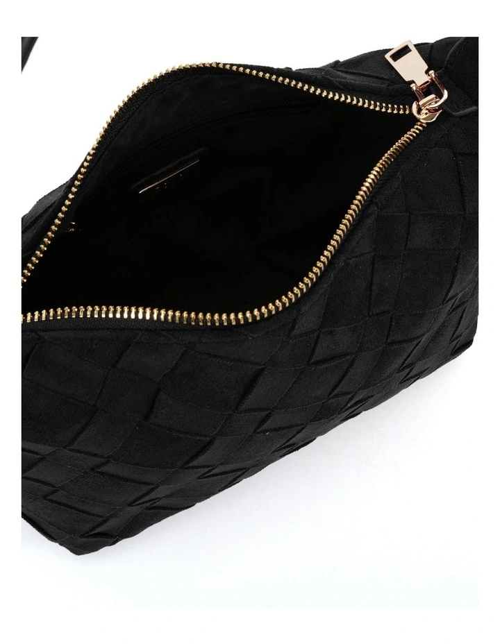 Apo Bag in Black Suede image 3