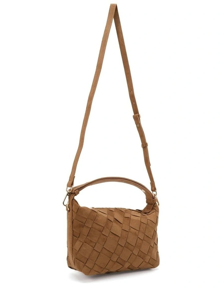Apo Bag in Caramel Suede image 2