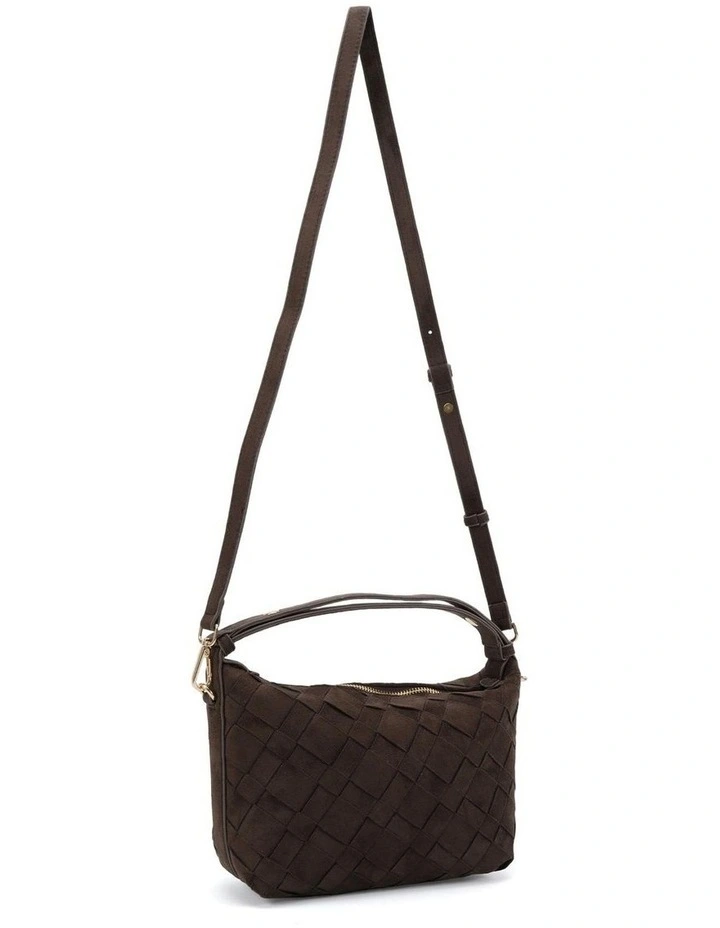 Apo Bag in Espresso Suede image 2