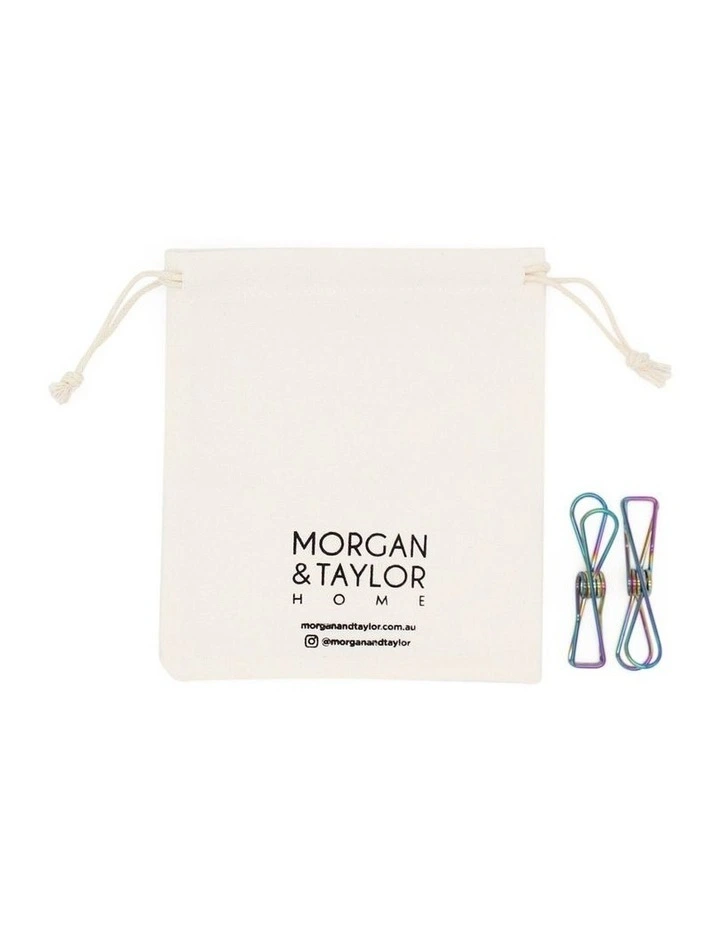 Large Stainless Steel Pegs 40 Pack in Rainbow image 6