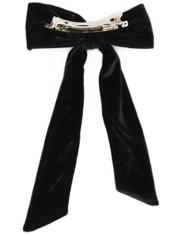 Piera Bow in Black image 2