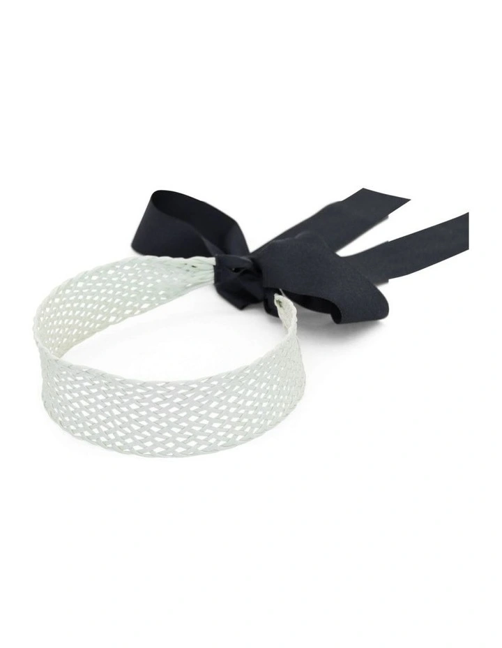 Joyce Headband in Navy image 2