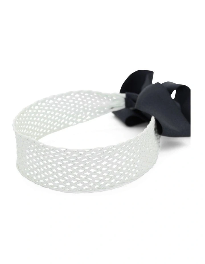 Joyce Headband in Navy image 3