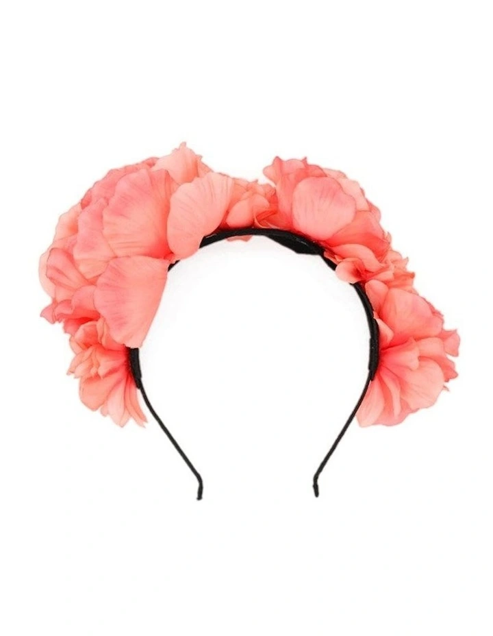 Alexa Headpiece in Coral image 1