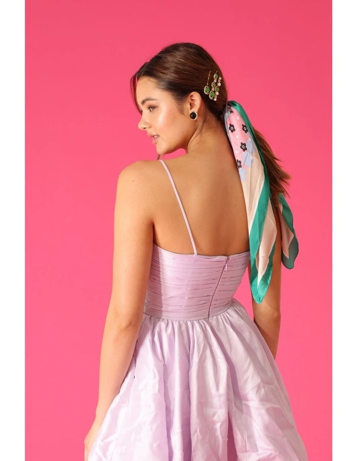 Antoinette Hair Clip Set in Green image 2