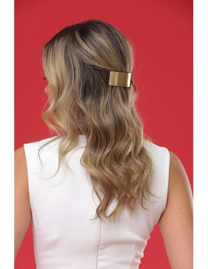 Octavia Hair Clip in Gold image 2