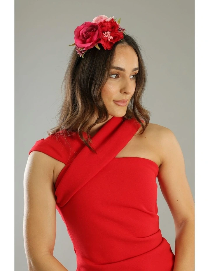 Ivy Headpiece in Pink image 1