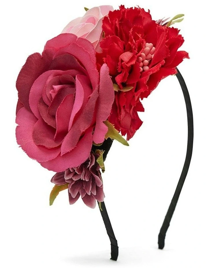 Ivy Headpiece in Pink image 2