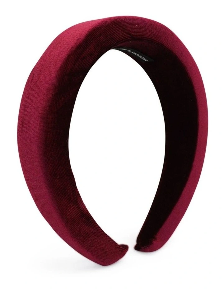 Leslie Headband in Cerise image 1