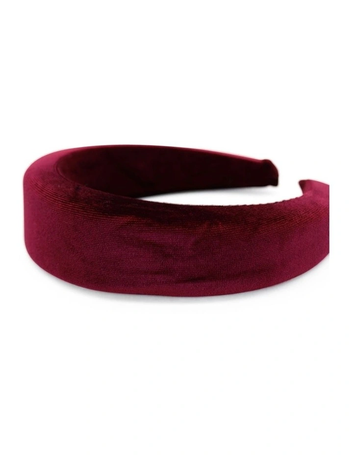 Leslie Headband in Cerise image 4