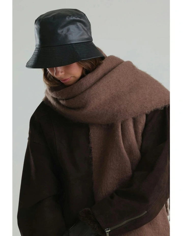 Ella Scarf in Camel image 5