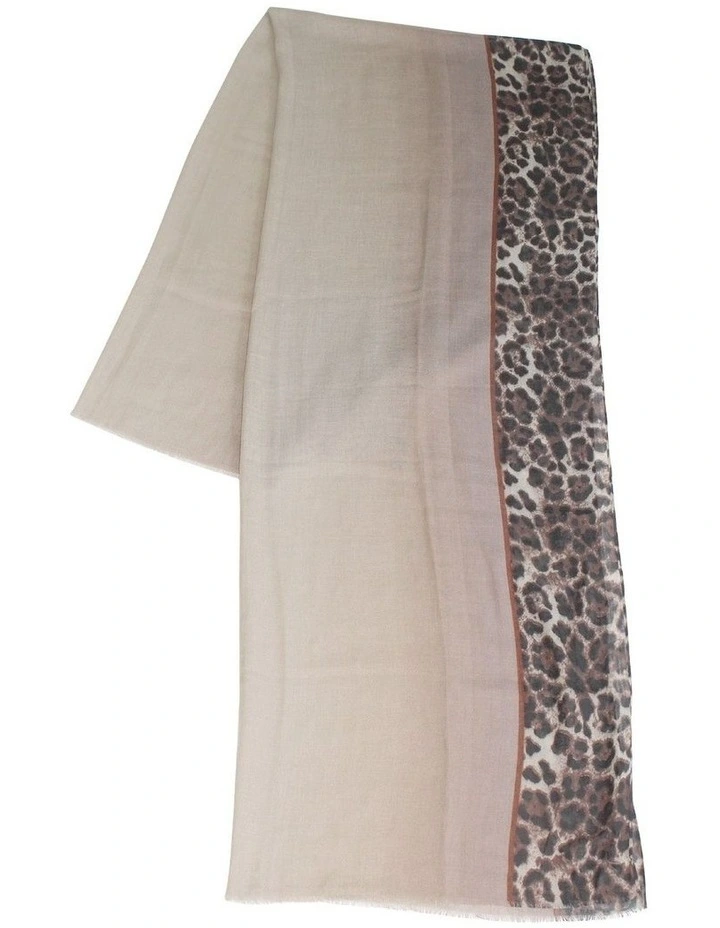 Tonia Scarf in Brown image 1