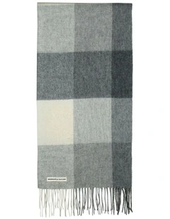 Violeta Wool Scarf in Grey