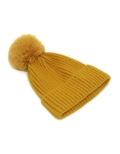 Lula Beanie in Golden Yellow