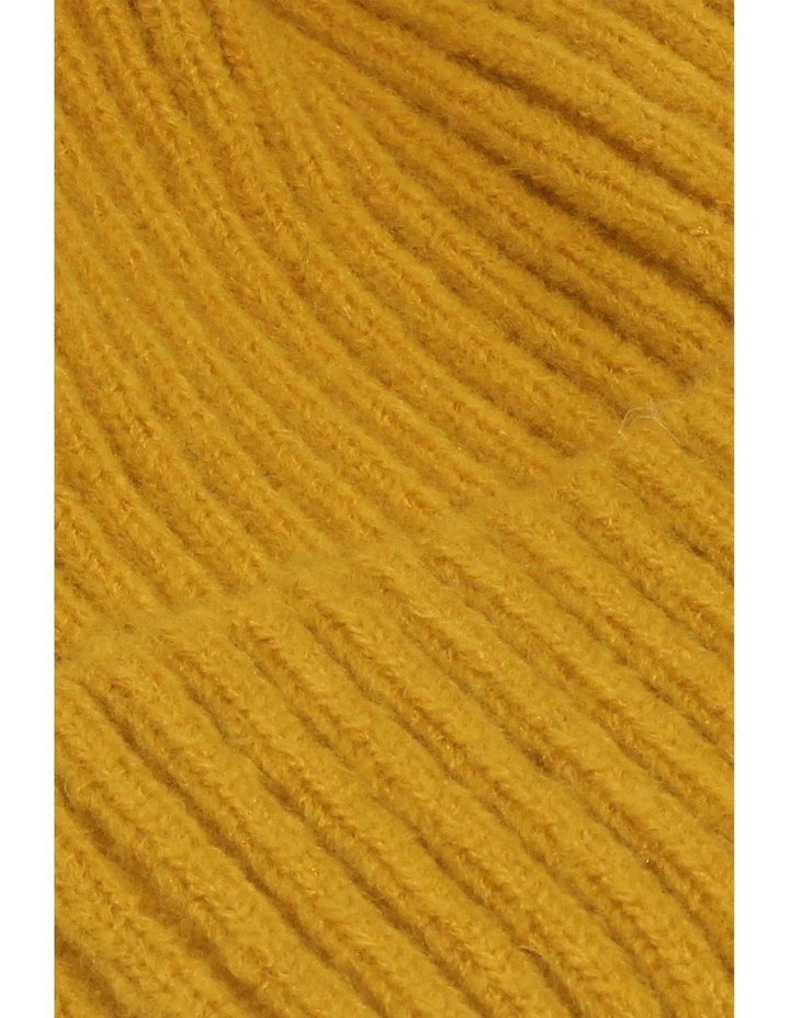 Lula Beanie in Golden Yellow image 4