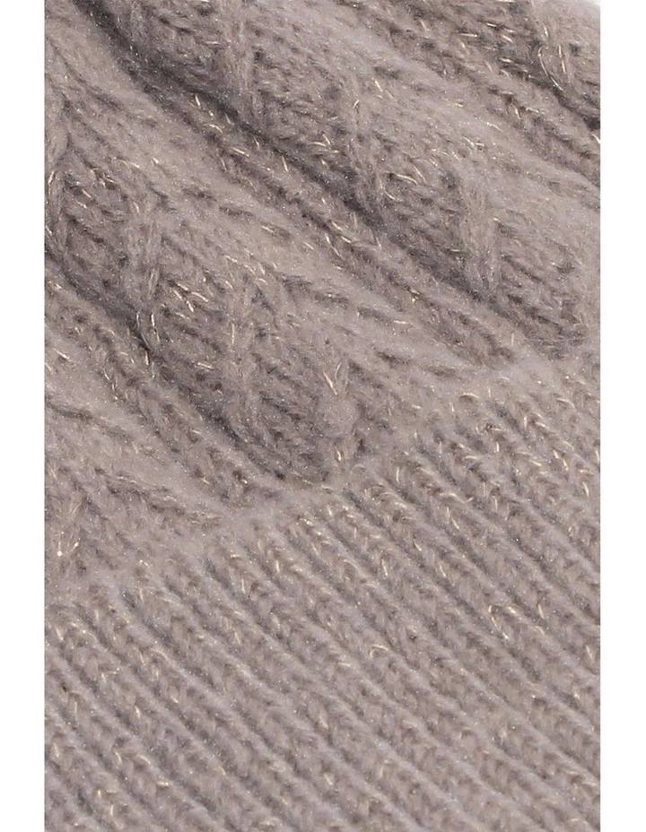 Ruthie Beanie in Taupe image 6