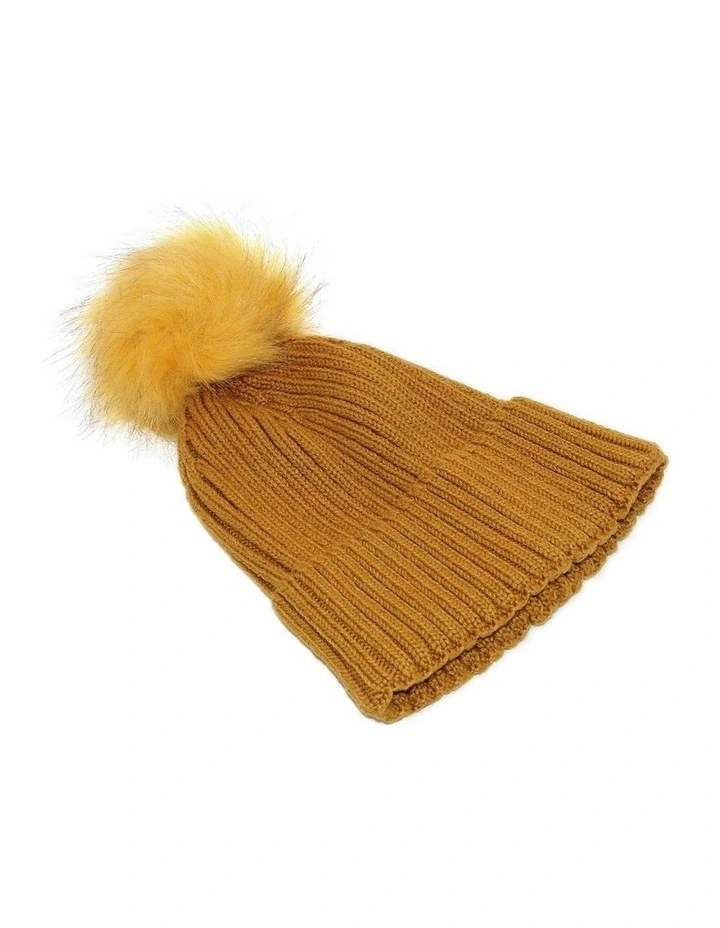 Valentine Wool Blend Beanie in Honeycomb image 1