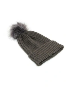Zara Beanie in Charcoal