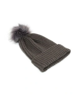 Zara Beanie in Charcoal