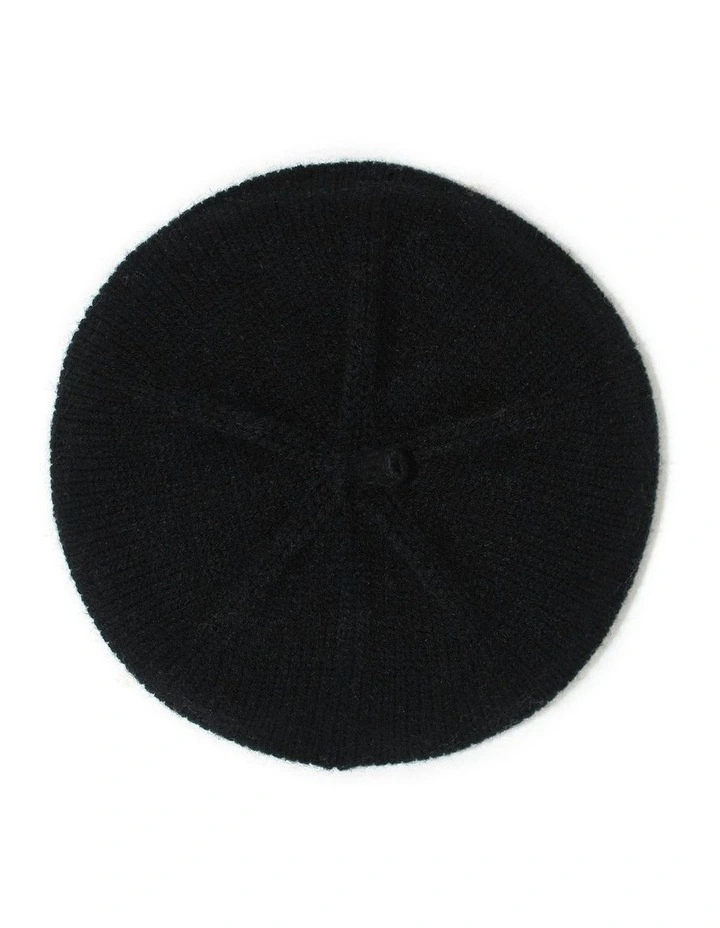 Stevie Beret in Black image 1