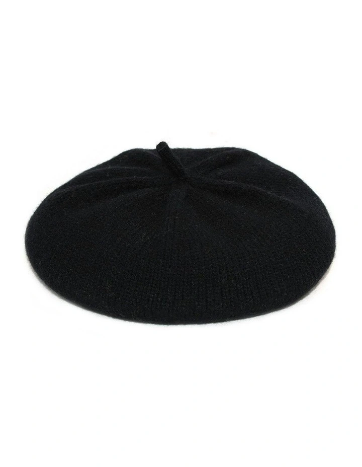 Stevie Beret in Black image 3
