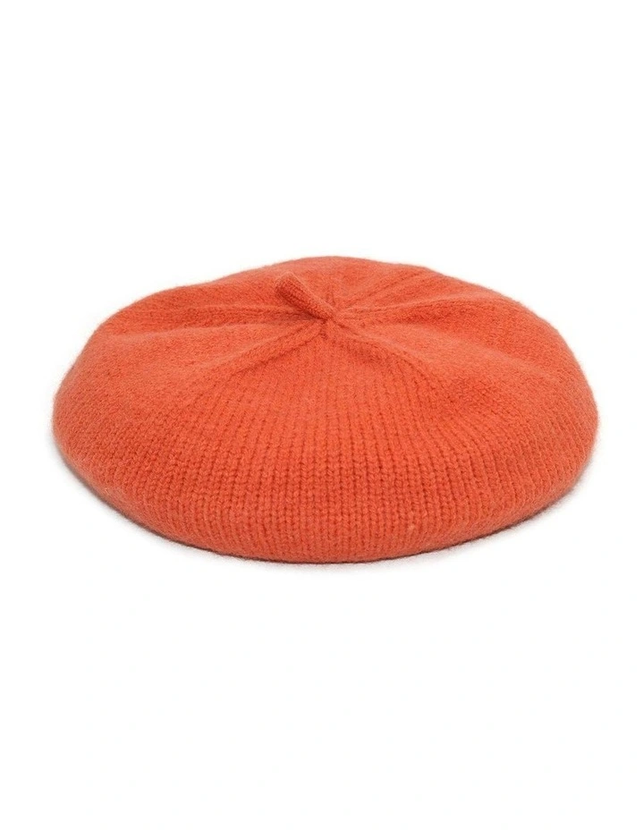 Stevie Beret in Orange image 3
