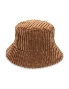 Bella Bucket Hat in Chocolate