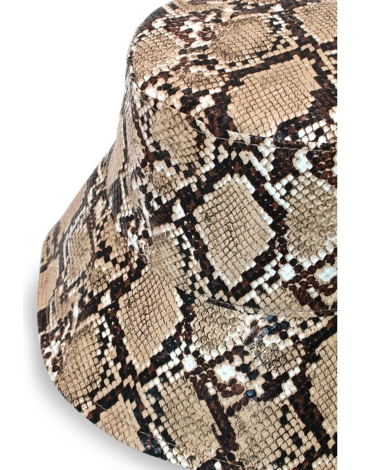 Gigi Bucket Hat in Brown image 5