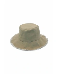 Nika Bucket Hat in Khaki