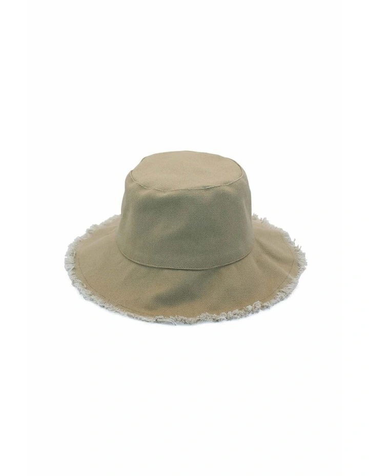 Nika Bucket Hat in Khaki image 3