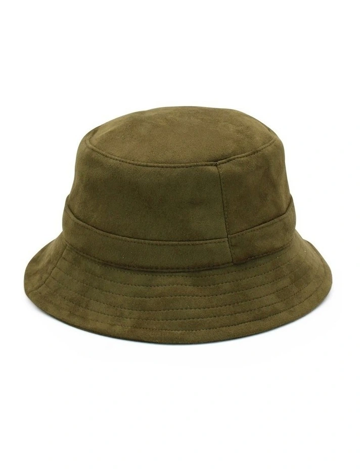 Nina Bucket Hat in Khaki image 3