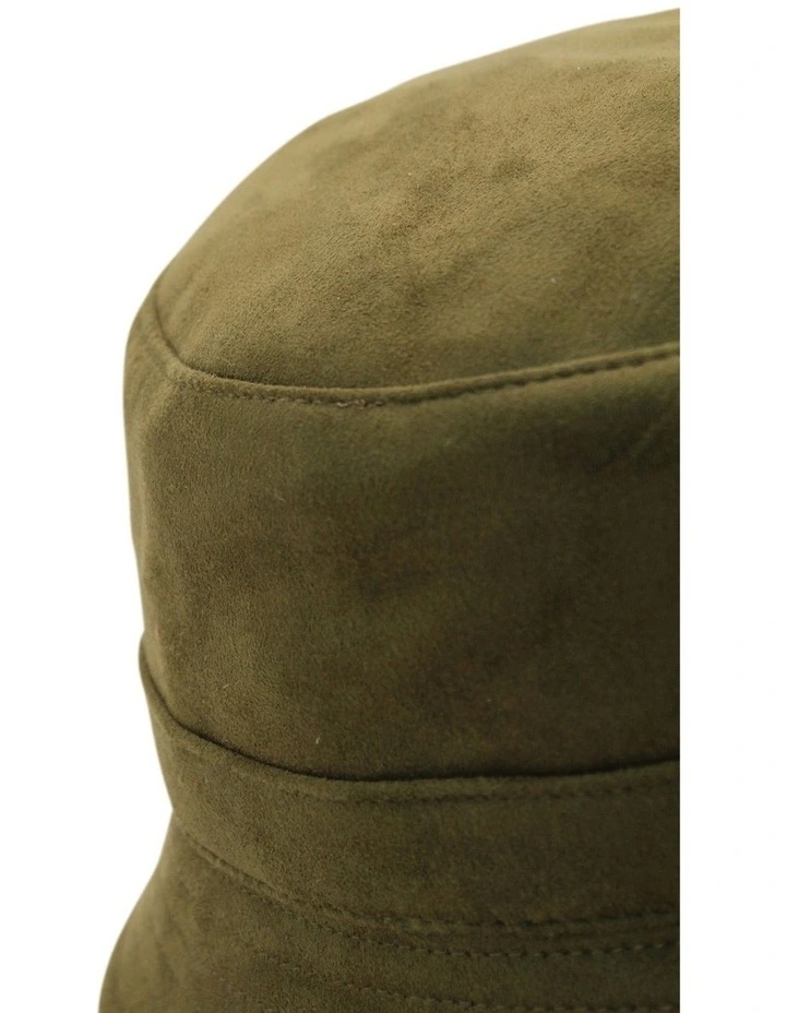 Nina Bucket Hat in Khaki image 4