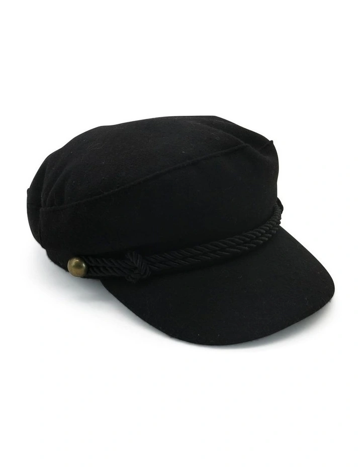 Skylar Cap in Black image 1