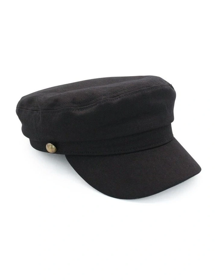 Skylar Cap in Black image 1