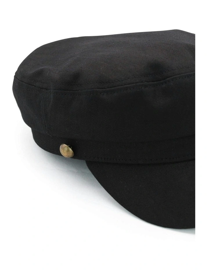 Skylar Cap in Black image 2